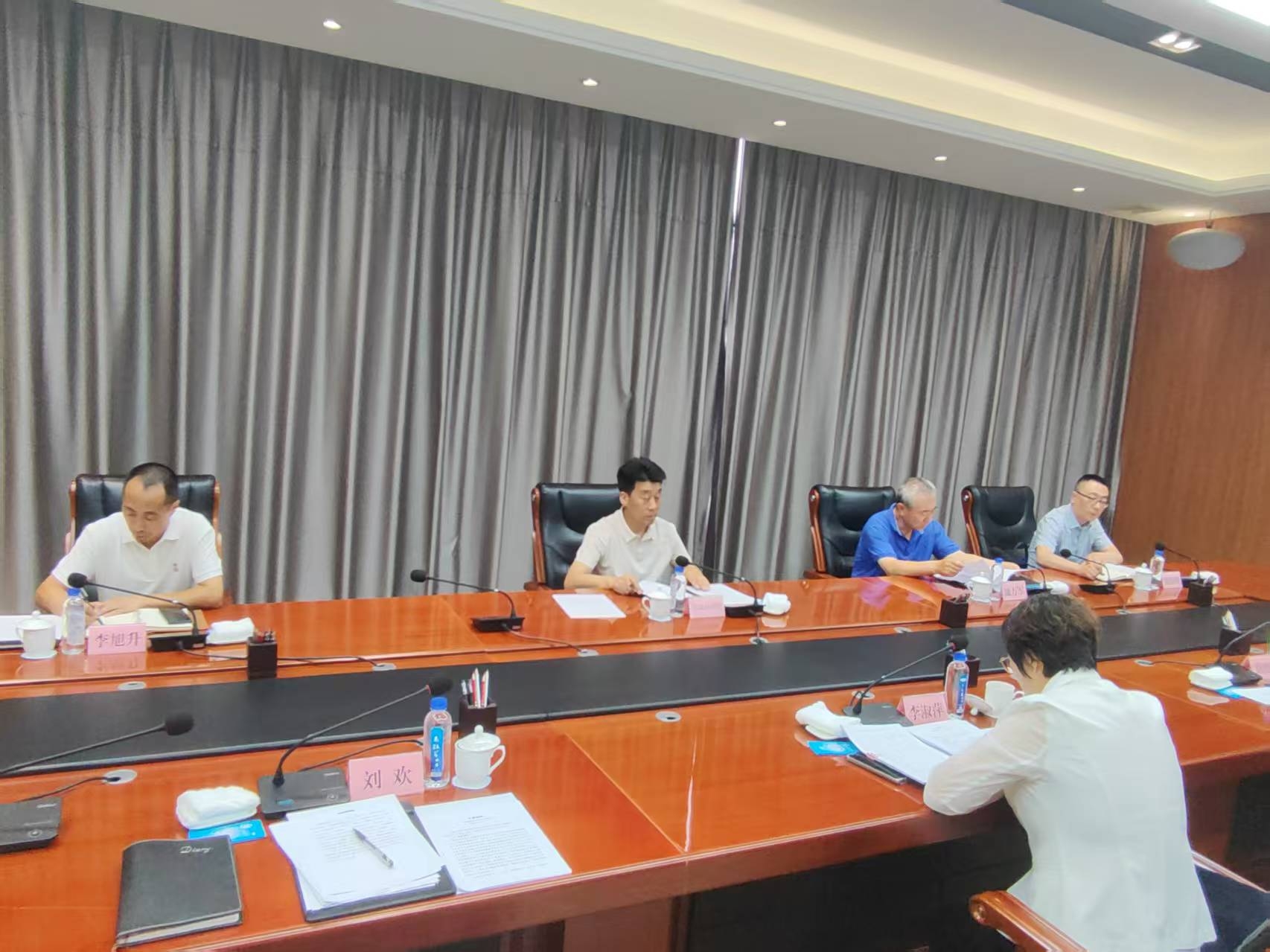 興富投資公司總經(jīng)理帶隊到上都苑公司調(diào)研工作